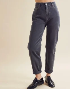 Chloé Stora Jeans|Jean Remi noir délavé