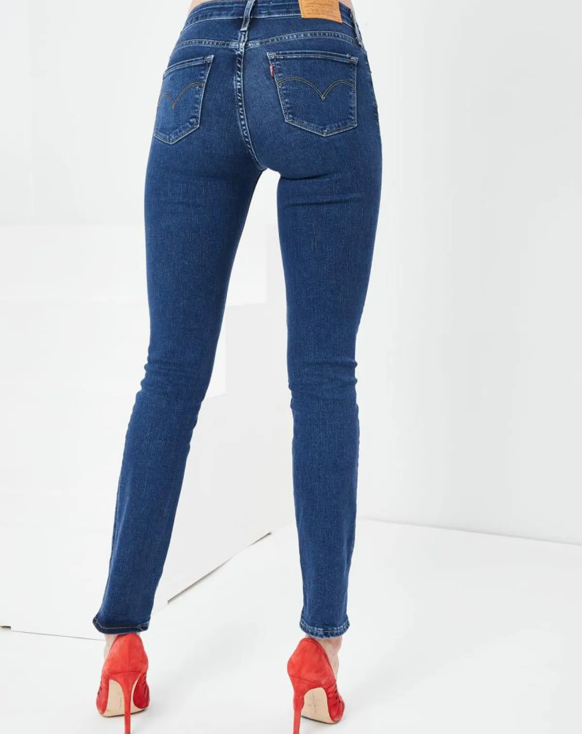 Levi's® Jeans|Jean 712 Slim Read Btwn The Lines bleu