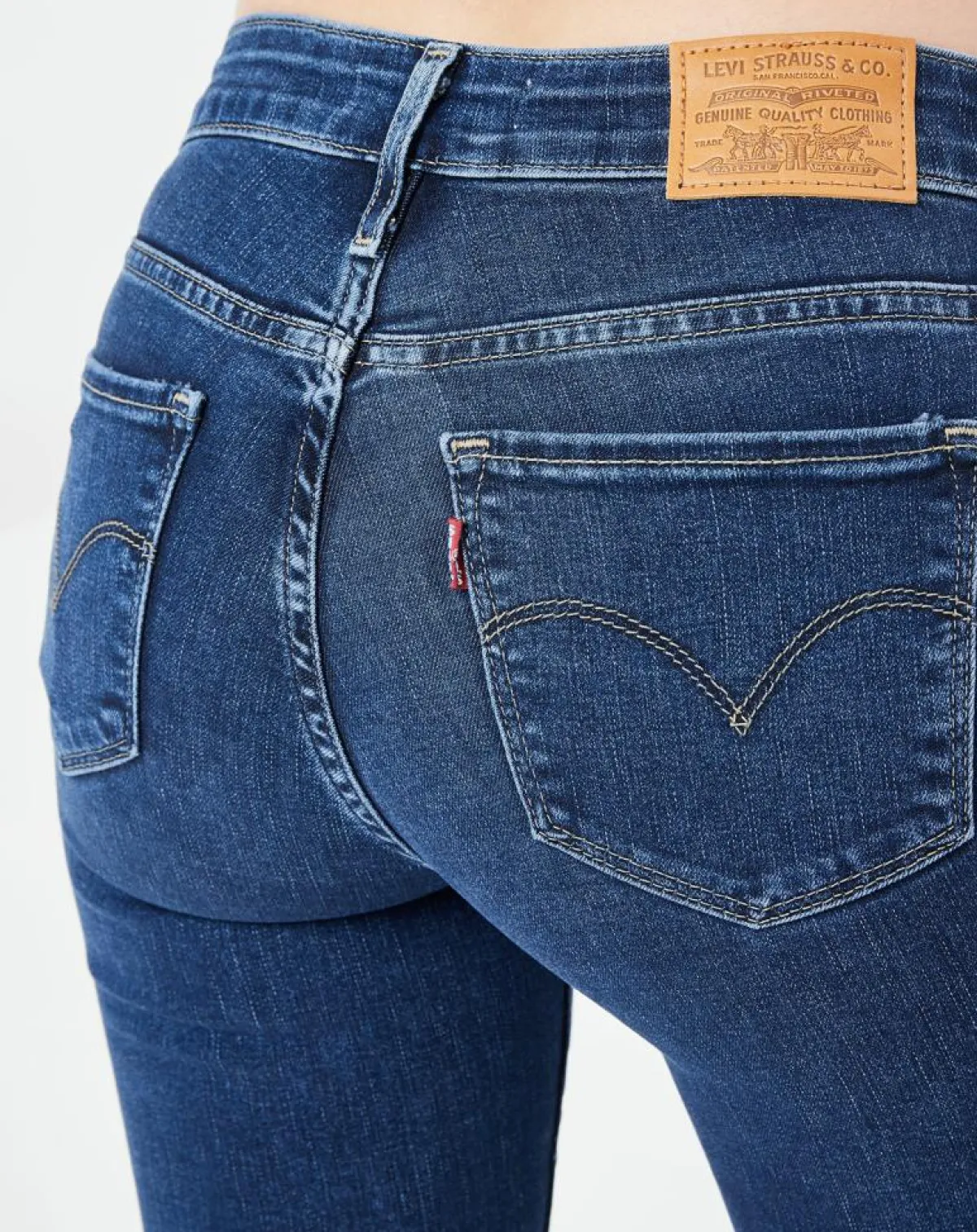 Levi's® Jeans|Jean 712 Slim Read Btwn The Lines bleu