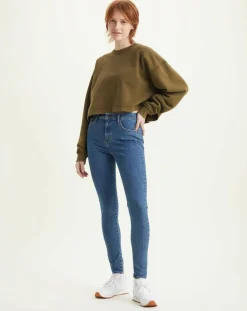 Levi's® Jeans|Jean 720 super Skinny taille haute bleu foncé