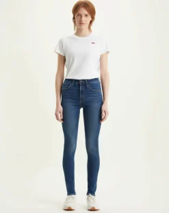 Levi's® Jeans|Jean 721 taille haute Skinny bleu foncé