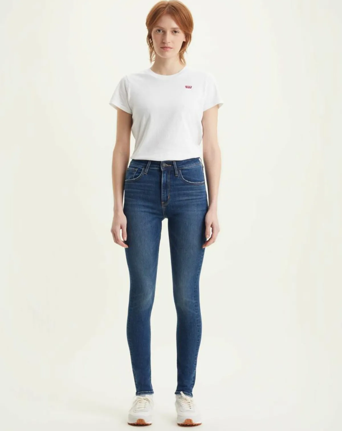 Levi's® Jeans|Jean 721 taille haute Skinny bleu foncé