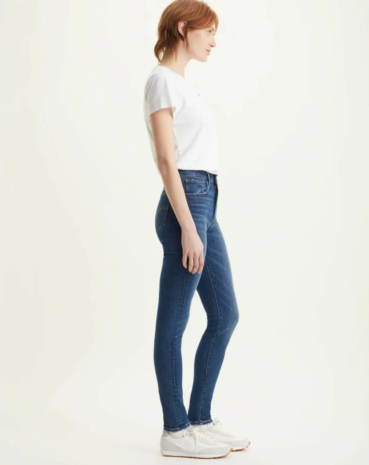 Levi's® Jeans|Jean 721 taille haute Skinny bleu foncé