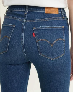 Levi's® Jeans|Jean 721 taille haute Skinny bleu foncé