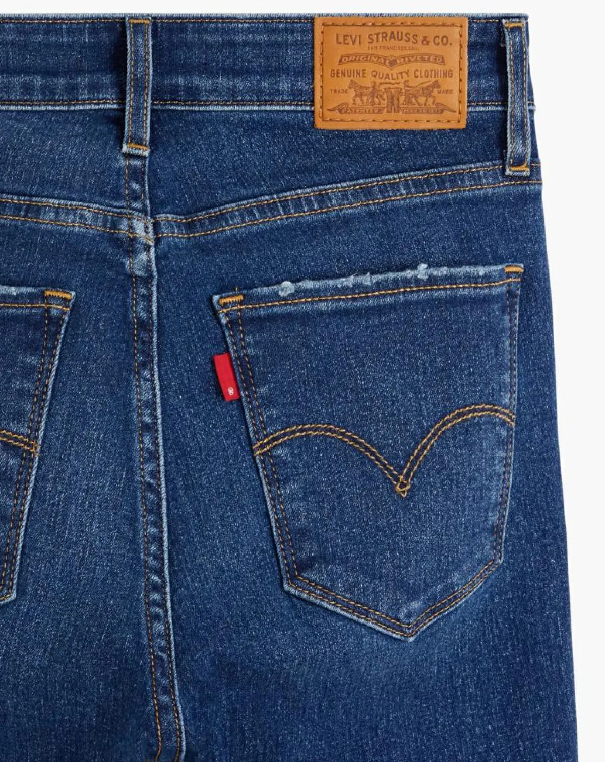 Levi's® Jeans|Jean 721 taille haute Skinny bleu foncé