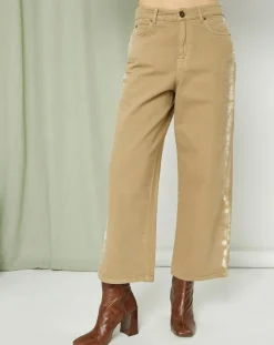 MaxMara Weekend Jeans|Jean Ampezzo beige foncé