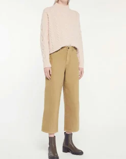 MaxMara Weekend Jeans|Jean Ampezzo beige foncé