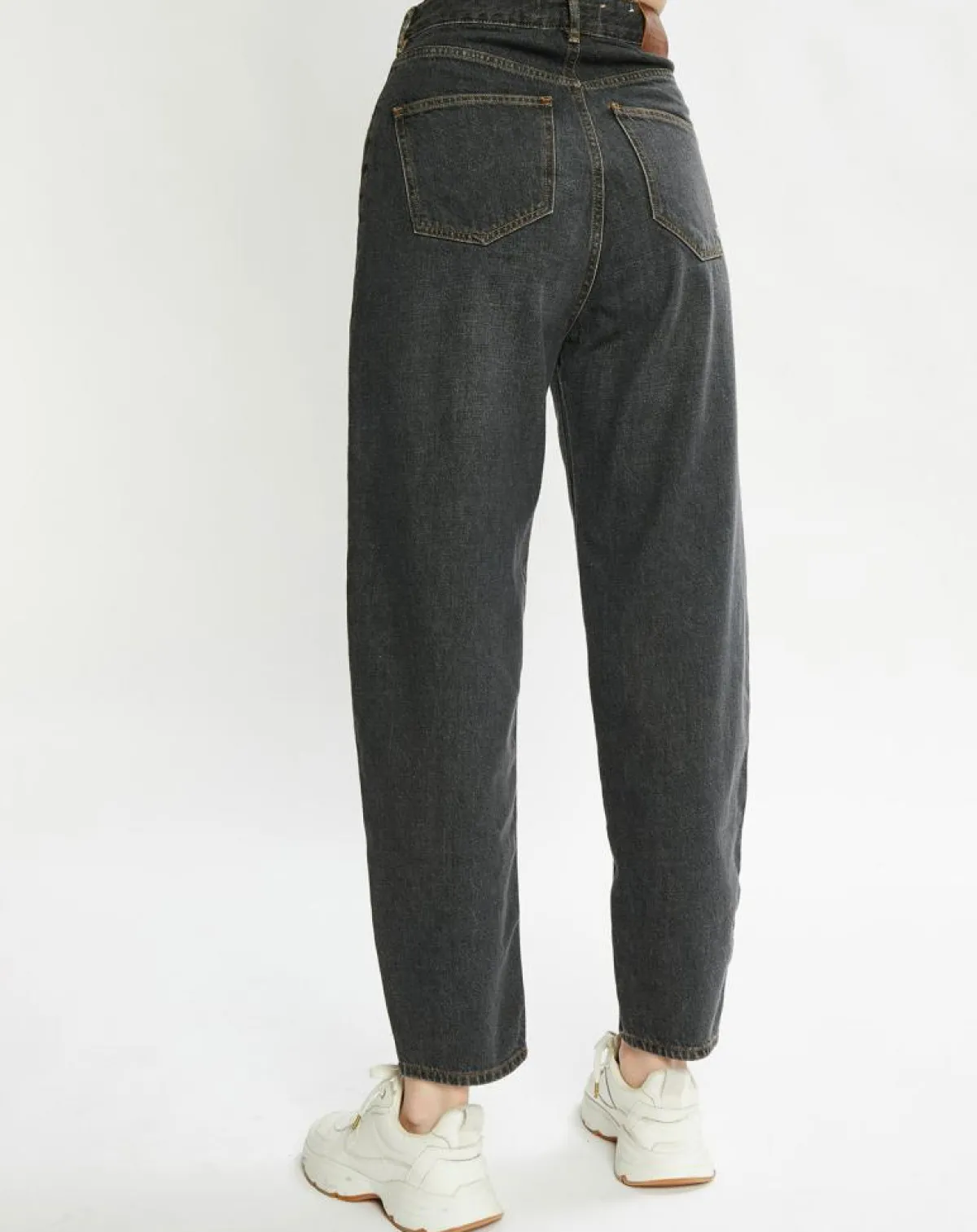 Scotch & Soda Jeans|Jean Balloon Ample gris foncé