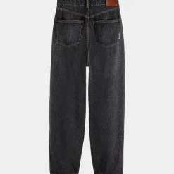 Scotch & Soda Jeans|Jean Balloon Ample gris foncé