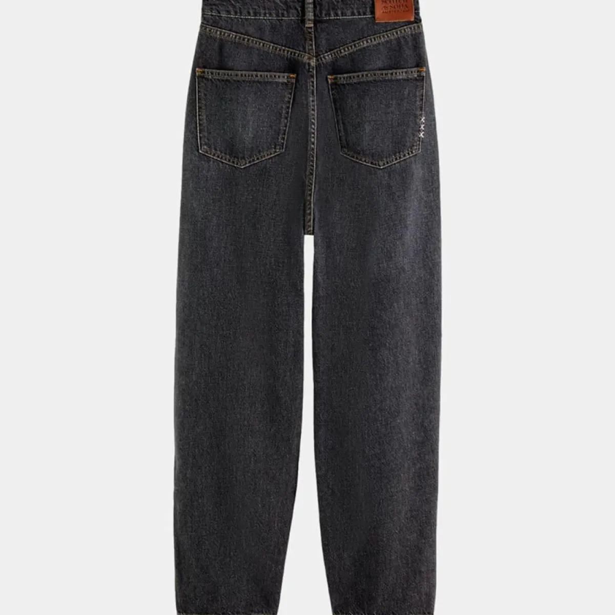 Scotch & Soda Jeans|Jean Balloon Ample gris foncé