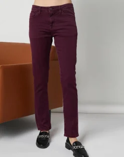 Swildens Jeans|Jean Bijouxc bordeaux