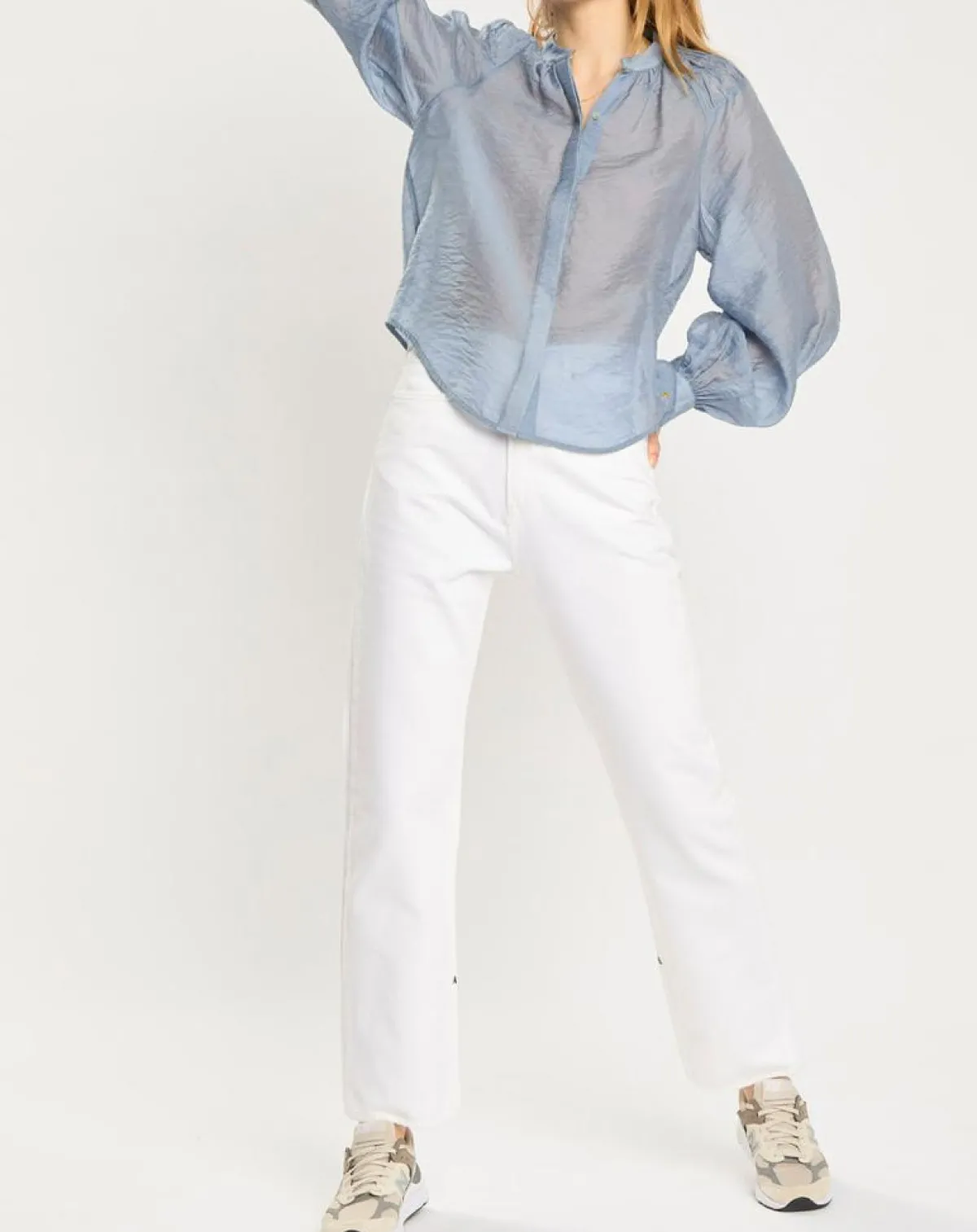 Scotch & Soda Jeans|Jean boyfriend blanc
