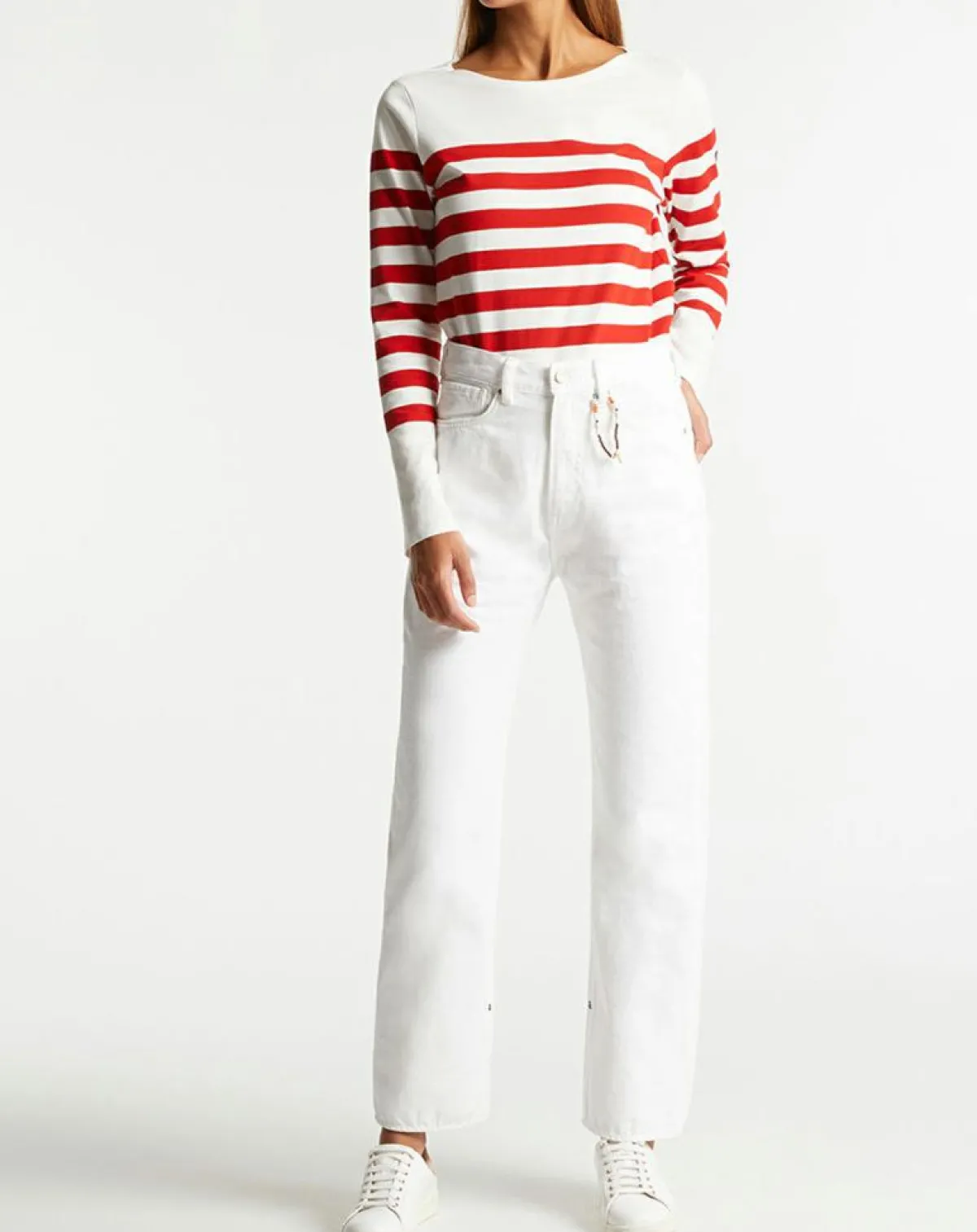 Scotch & Soda Jeans|Jean boyfriend blanc