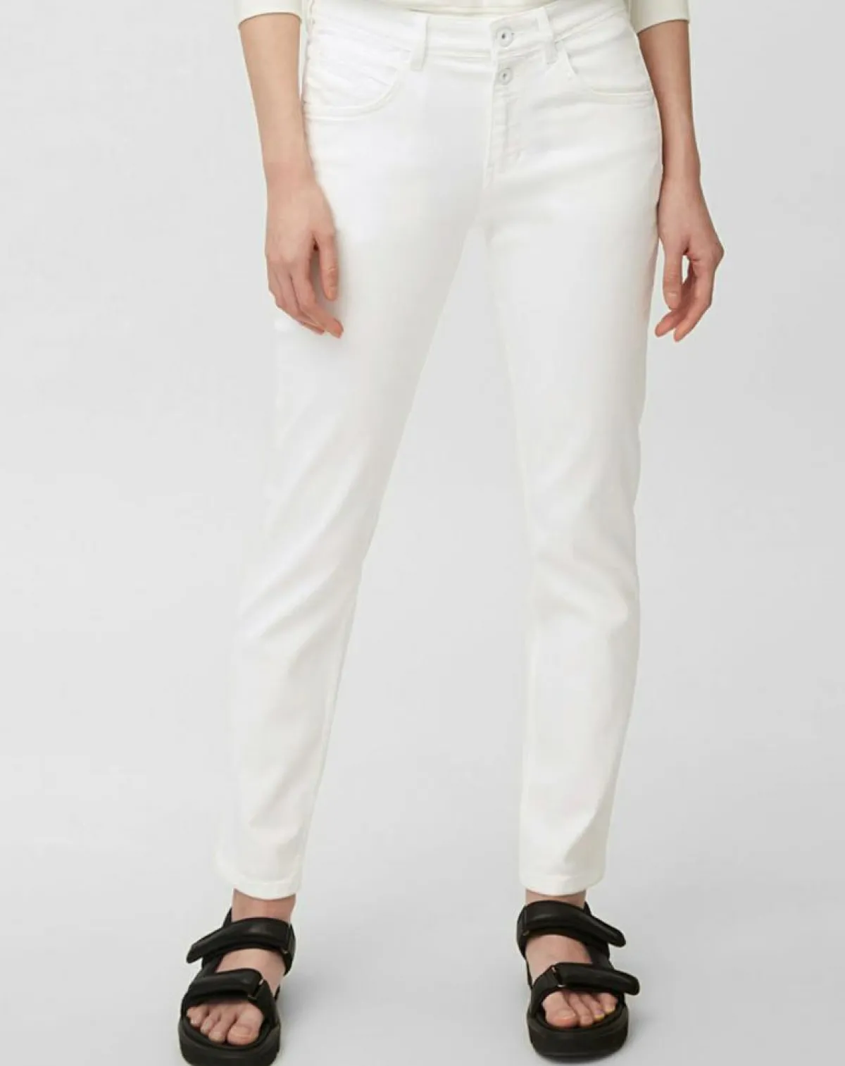 Marc O'Polo Jeans|Jean boyfriend blanc