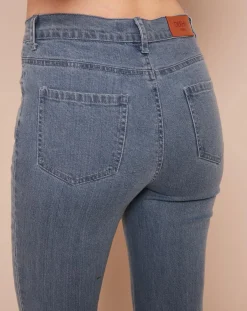 Derhy Jeans|Jean Cachette Droit bleu