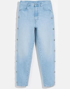 Bellerose Jeans|Jean casual 100% Coton Bio Perkins bleu vintage