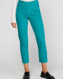 Galeries Lafayette Jeans|Jean Cataldo Mum vert