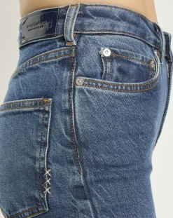 Scotch & Soda Jeans|Jean charm flare taille haute bleu moyen