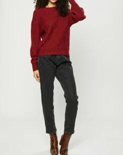 Esprit Jeans|Jean court authentique en coton biologique Slim gris moyen