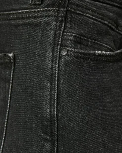 Esprit Jeans|Jean court authentique en coton biologique Slim gris moyen