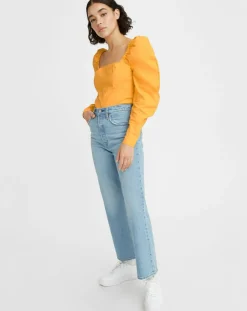 Levi's® Jeans|Jean crop boot Ribcage bleu