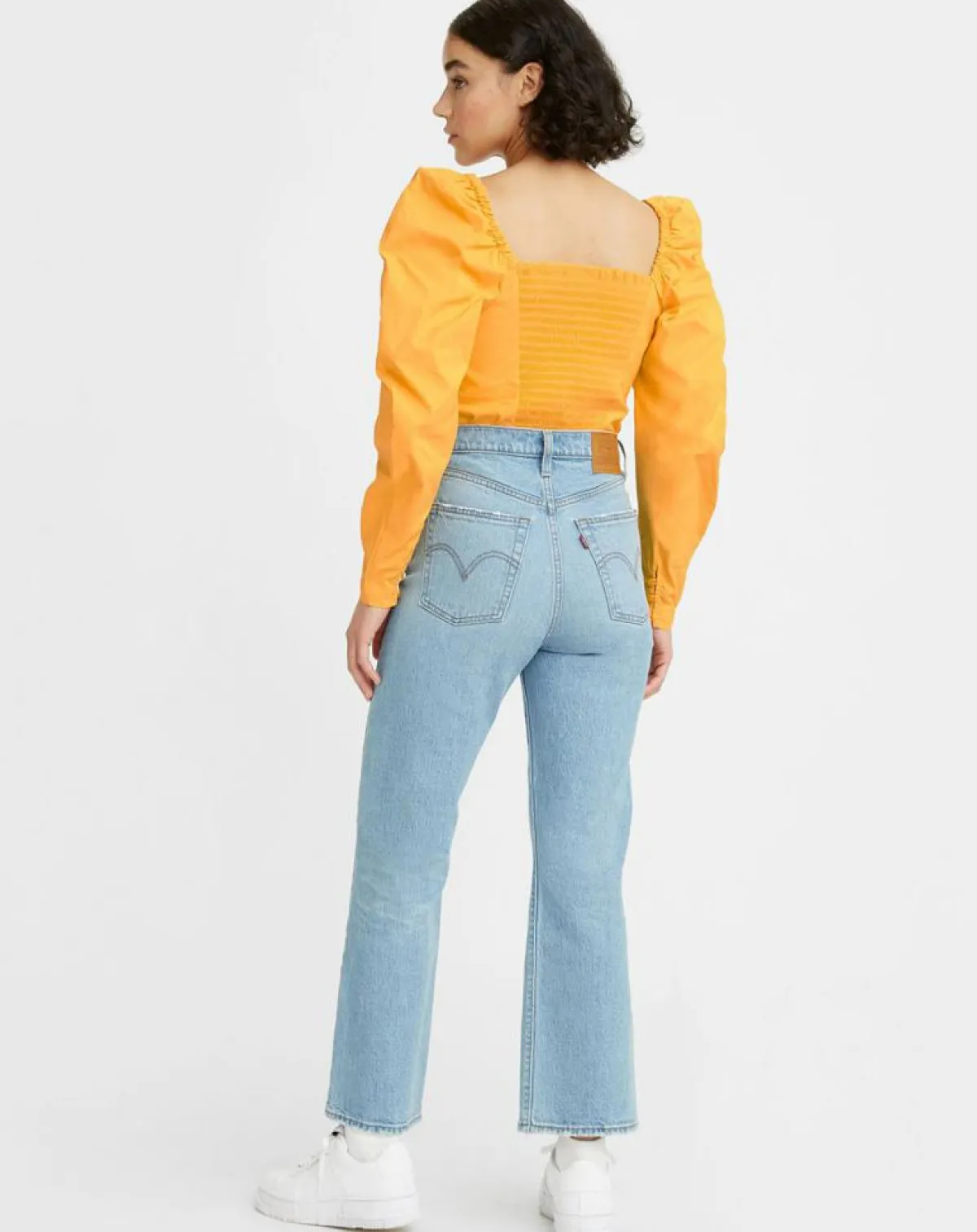 Levi's® Jeans|Jean crop boot Ribcage bleu