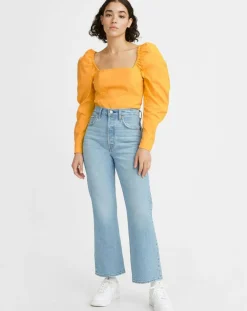 Levi's® Jeans|Jean crop boot Ribcage bleu