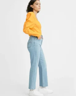 Levi's® Jeans|Jean crop boot Ribcage bleu