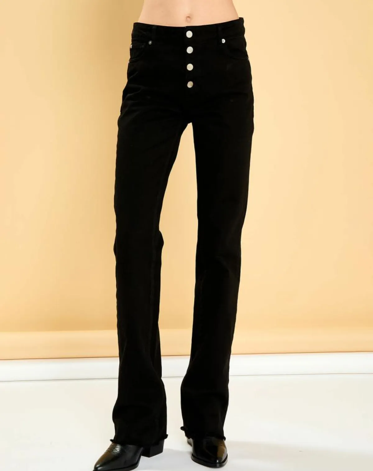 Acquaverde Jeans|Jean Cynthia black resine