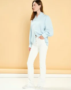 Acquaverde Jeans|Jean Cynthia blanc
