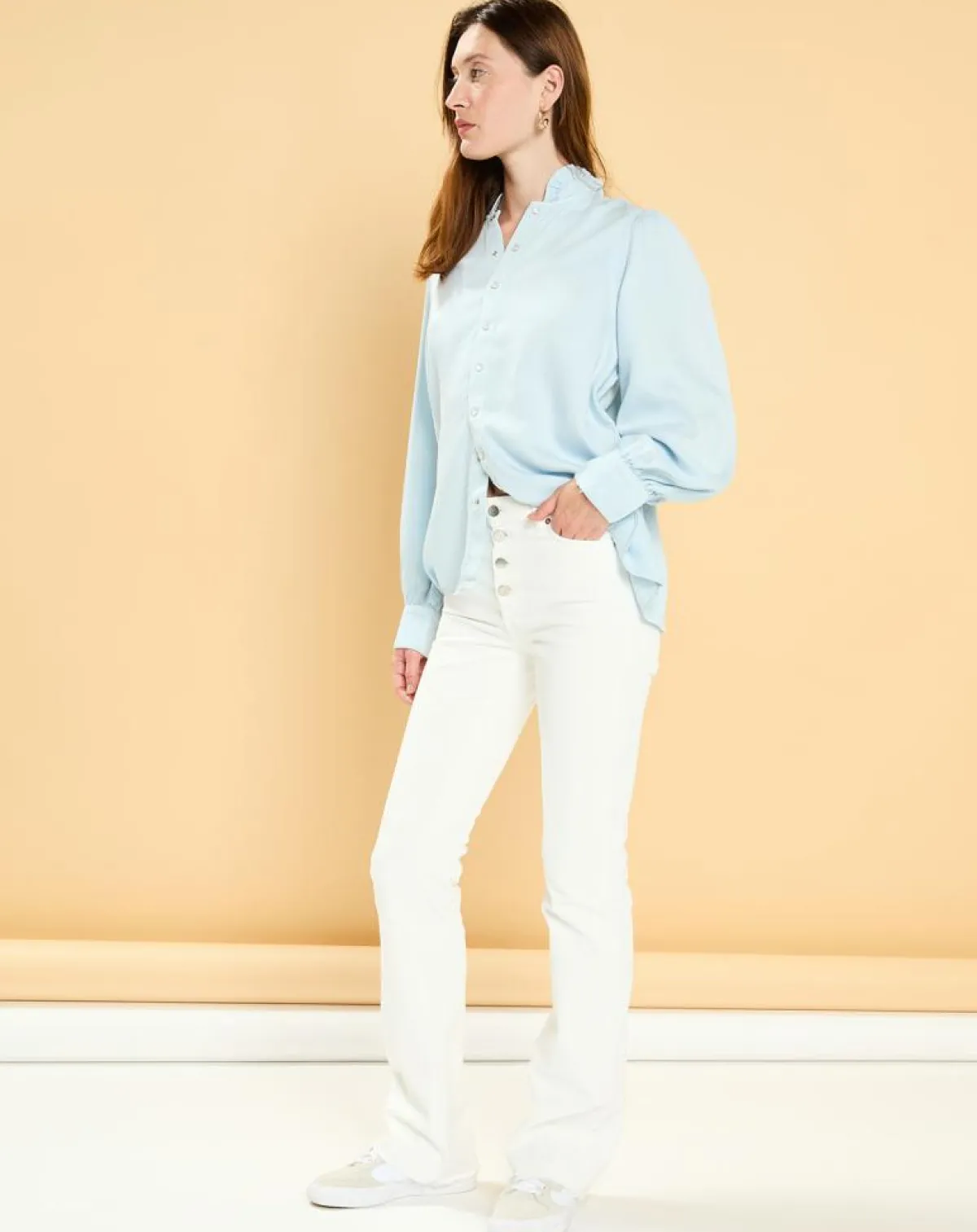 Acquaverde Jeans|Jean Cynthia blanc