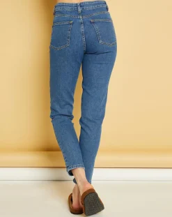 Acquaverde Pantalons|Jean Denim Hallie pierre bleu