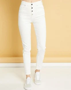 Acquaverde Jeans|Jean Denim Nevada blanc