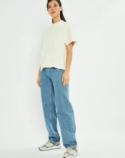Marc O'Polo Jeans|Jean droit 100% Coton Bio Heddal Baggy Style bleu