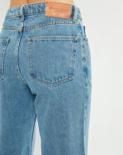 Marc O'Polo Jeans|Jean droit 100% Coton Bio Heddal Baggy Style bleu