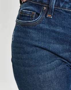 Esprit Jeans|Jean droit bleu foncé