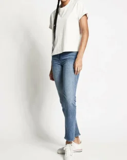 Lee Jeans|Jean droit Elly Hr bleu délavé