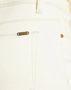 Acquaverde Jeans|Jean droit Gisele sable blanc