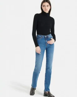 Zapa Jeans|Jean droit Janae stone