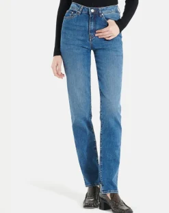 Zapa Jeans|Jean droit Janae stone