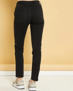 Acquaverde Jeans|Jean droit Natural Mels black stone