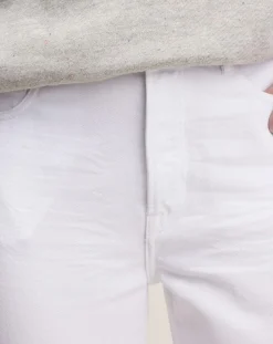 Bellerose Jeans|Jean droit Pony blanc