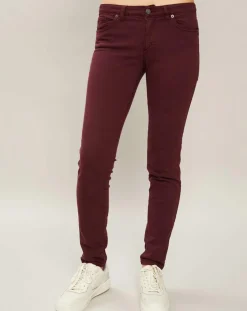 Karl Lagerfeld Jeans|Jean Droit zip violet