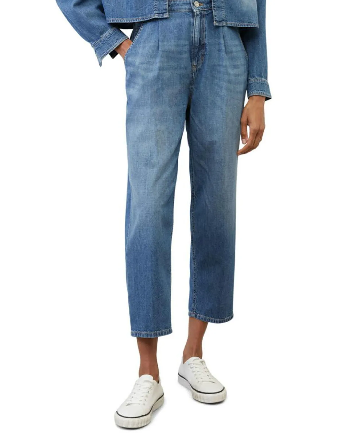 Marc O'Polo Jeans|Jean fintte relaxed bleu