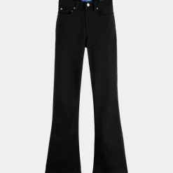 Scotch & Soda Jeans|Jean Flare en Coton Bio mélangé noir