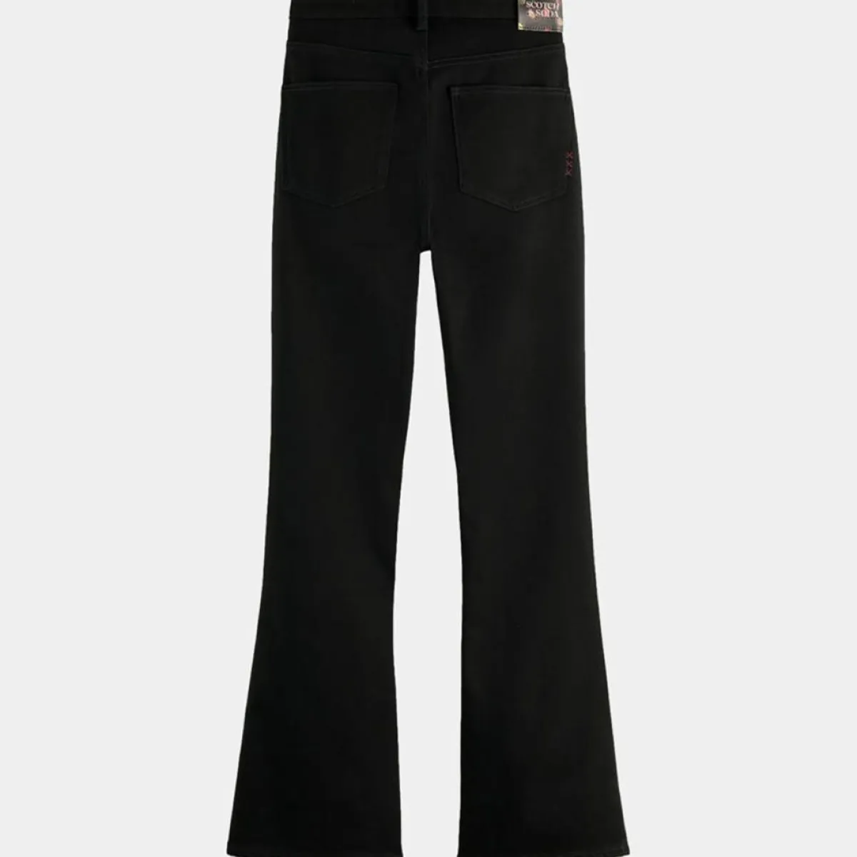 Scotch & Soda Jeans|Jean Flare en Coton Bio mélangé noir