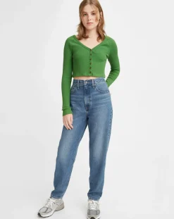 Levi's® Jeans|Jean high loose Taper bleu