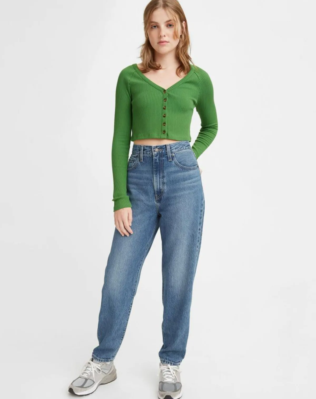 Levi's® Jeans|Jean high loose Taper bleu