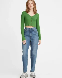 Levi's® Jeans|Jean high loose Taper bleu