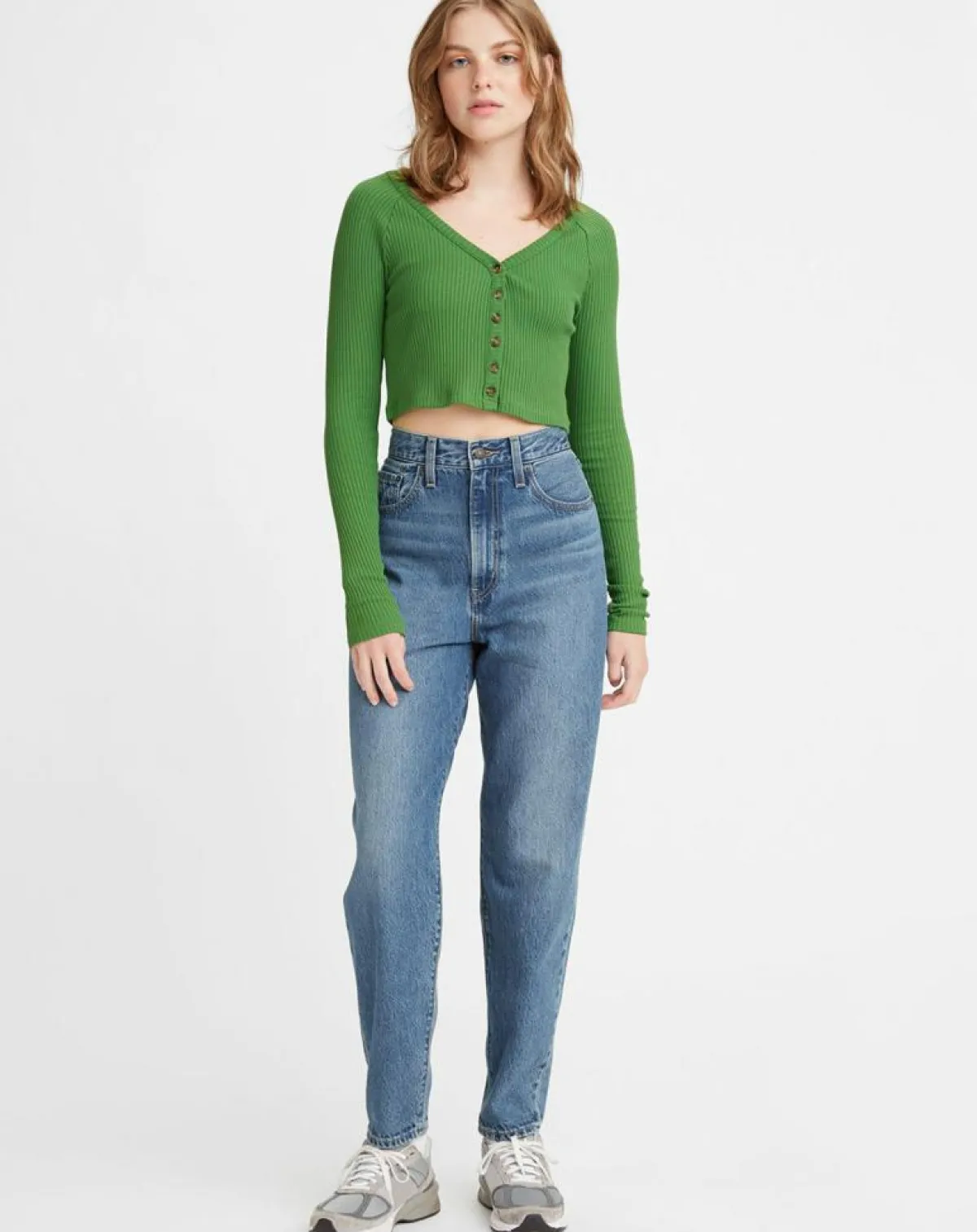 Levi's® Jeans|Jean high loose Taper bleu